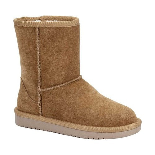 Koolaburra by UGG Kids Koola Short (Little Kid/Big Kid) Girl's Shoes Chestnut : 3 Little Kid M, Suede - Bellso